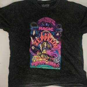 Dreamers Led Zeppelin Graphic Tee - Black
